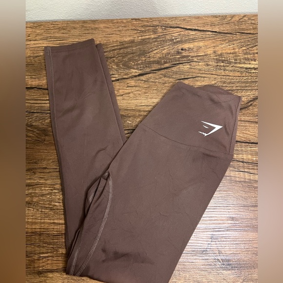Gymshark Training Leggings – Extra Small – Brown - Picture 1 of 2